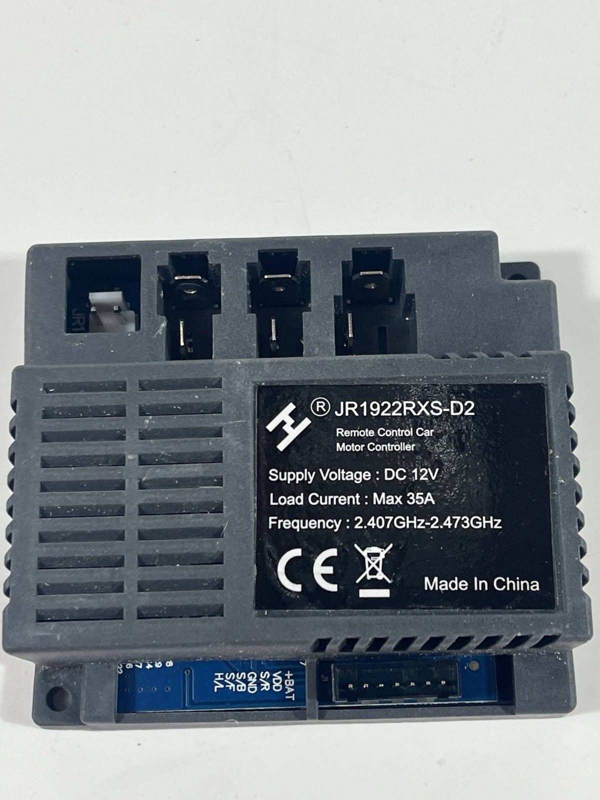 Remote Control Motor Controller JR1922RXS-D2 For Realtree 12 Volt UTV Ride On