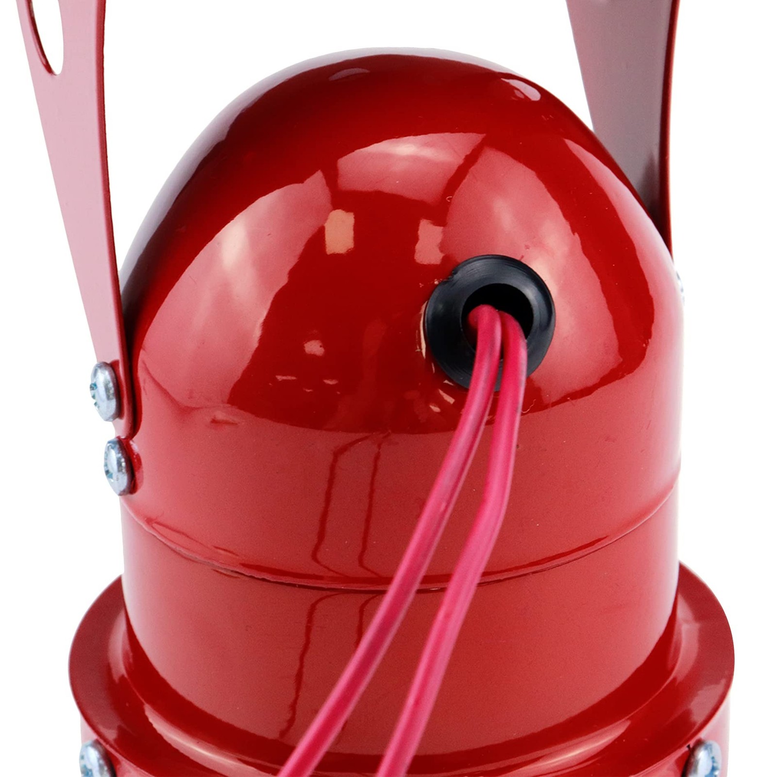 Motor Siren Red 1Pc AC 110V 114dB Industry Electric Motor Alarm Driven Siren,…
