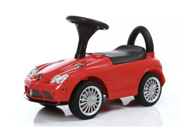 Evezo Mercedes Benz McLaren Toddler Ride On Push Car Kids Foot to Floor, NEW.
