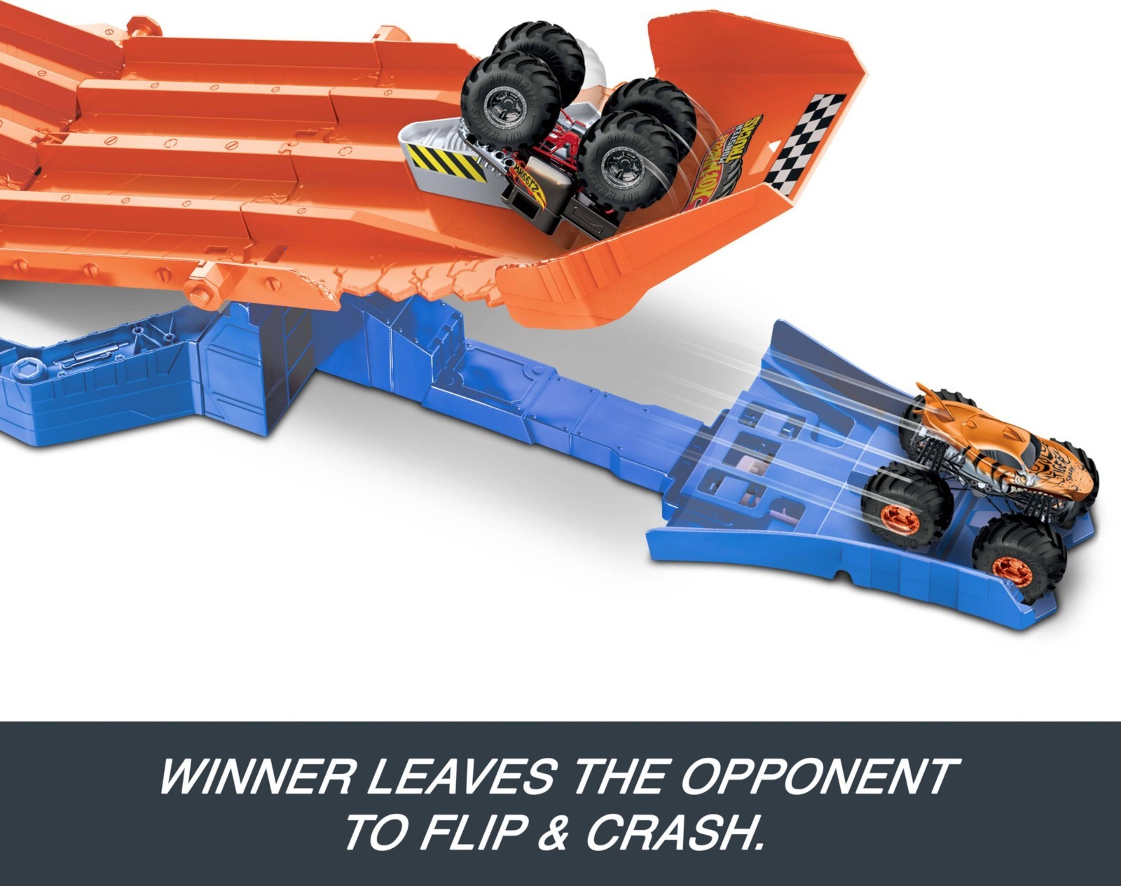 Monster Truck Ride-On Toy Playset with 2 Mini Cars – Survival Race for Ages 4+