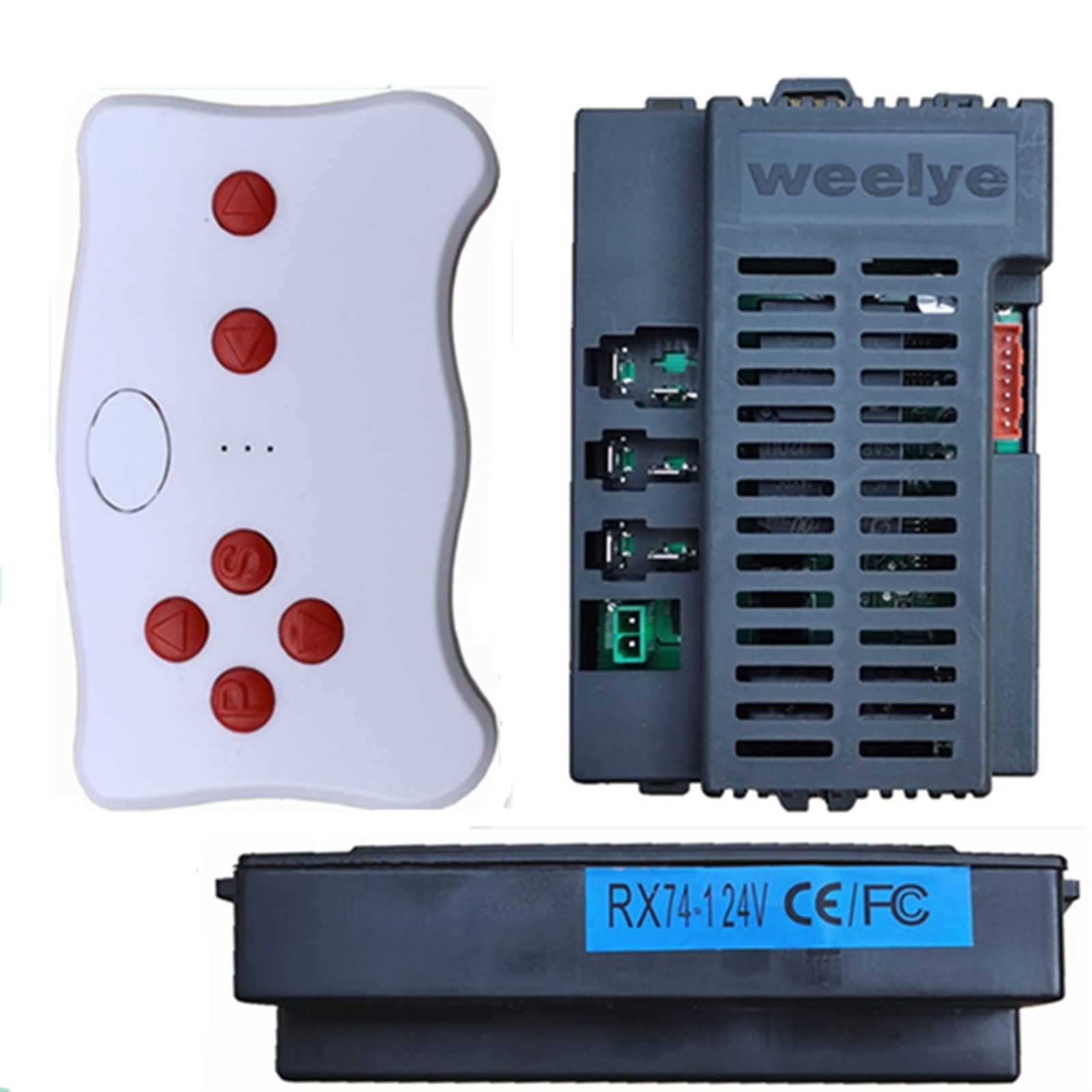 RX74 24V CE FC 2.4G Bluetooth Remote Control and Receiver Kit Controller Cont…