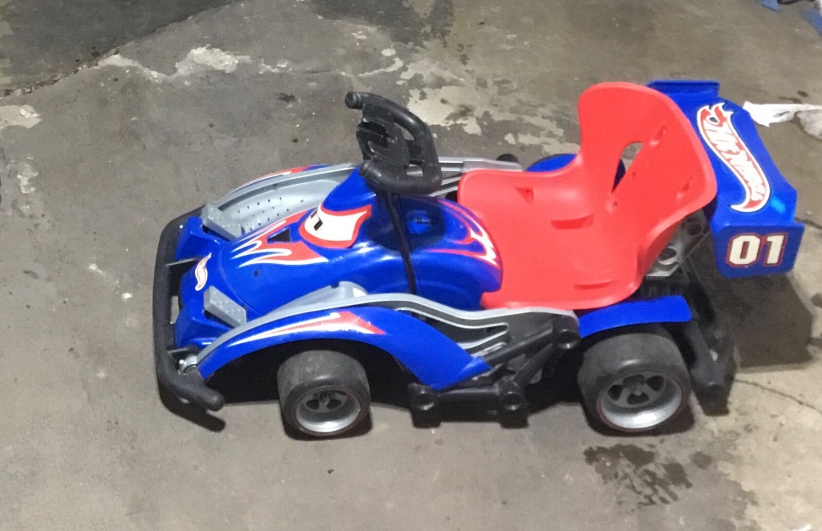 Rare / Vintage Hot Wheels Rally Kart 12v