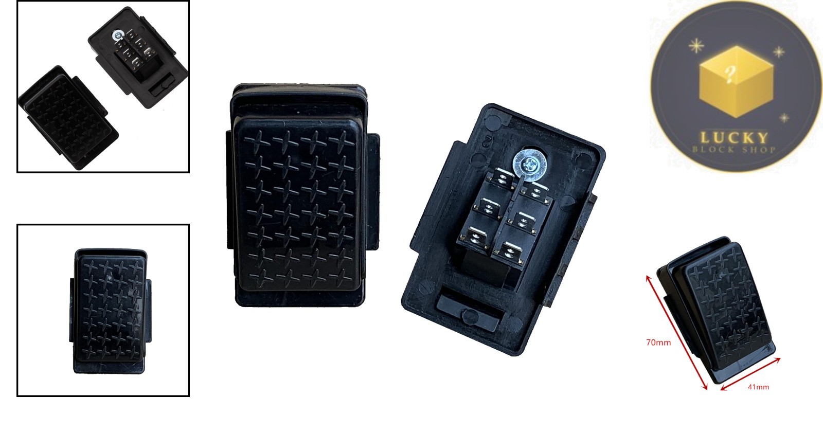Replacement 10 Amp Accelerator Foot Pedal for Children’s Electric Cars – Black