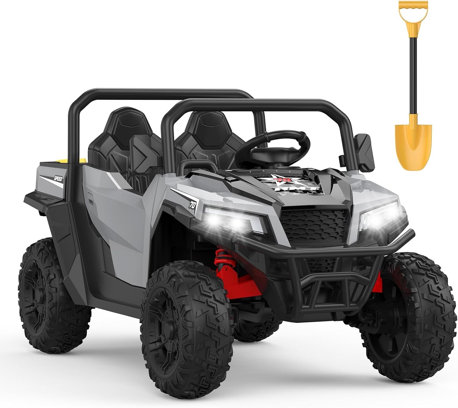 Ride on Dump Truck,Electric Ride on Tractors Car w/ Music Player,Gift for Kids