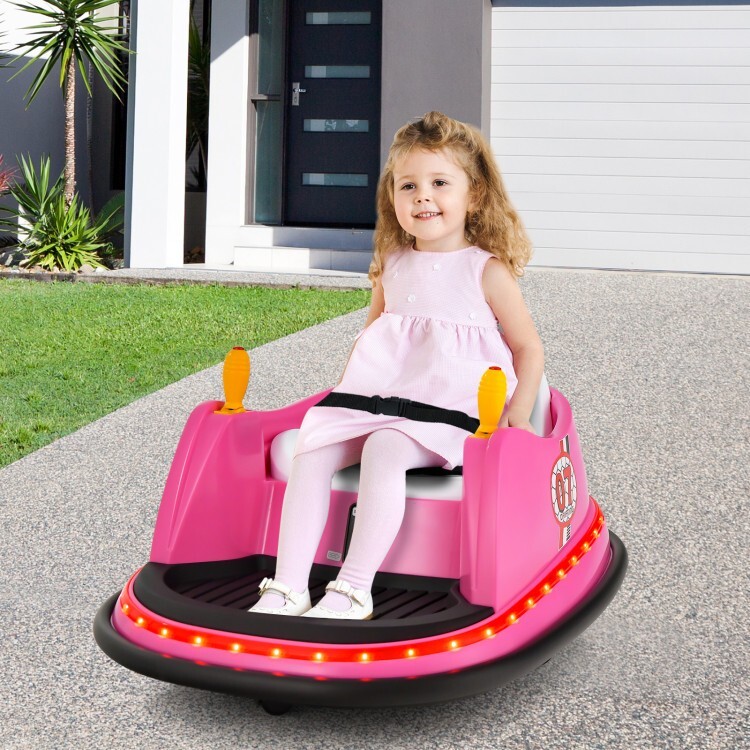 12V Battery Kids Ride On Electric Bumper Car Gift Toddlers With 2 Driving Modes