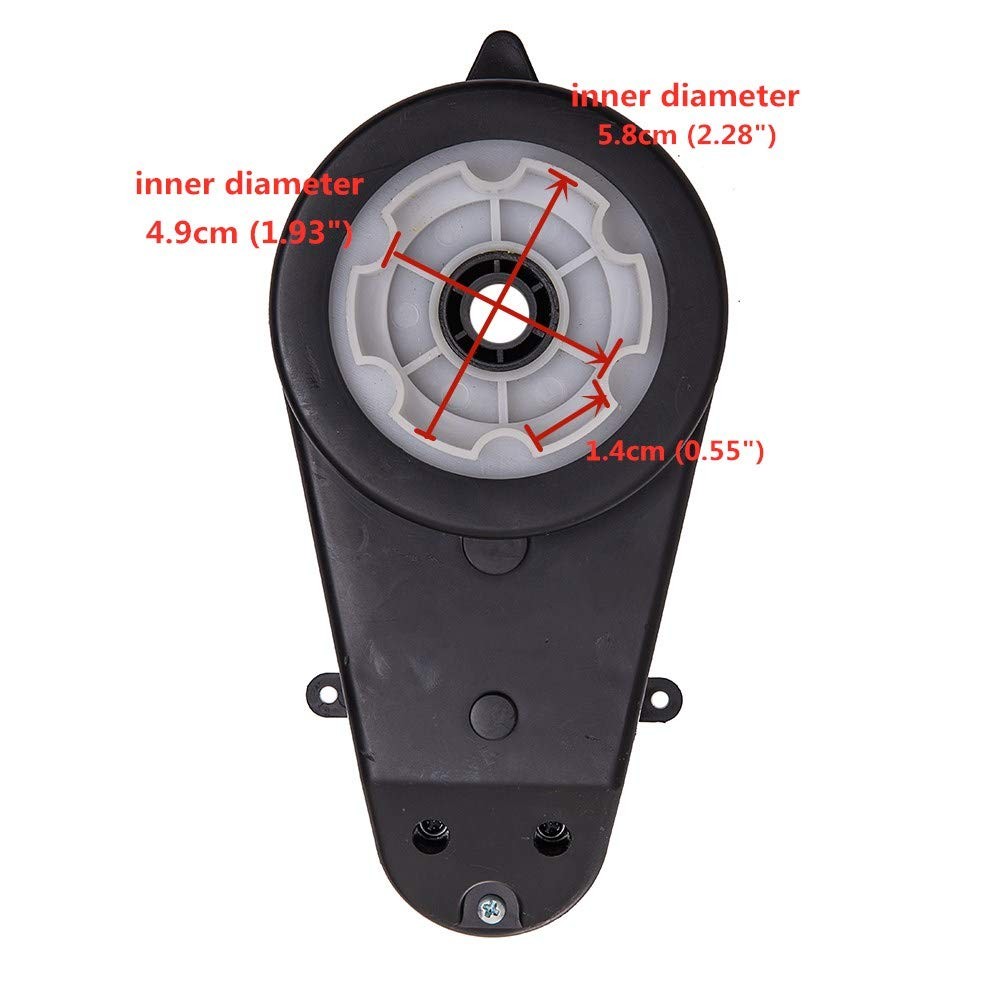 weelye 12V550 40000RPM Gearbox with High Torque 12V DC Motor for Kids Ride on…