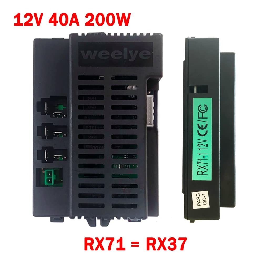 12V Power Wheels Control Box Upgrade Kit, 200W High Power Ride-On Controller wit
