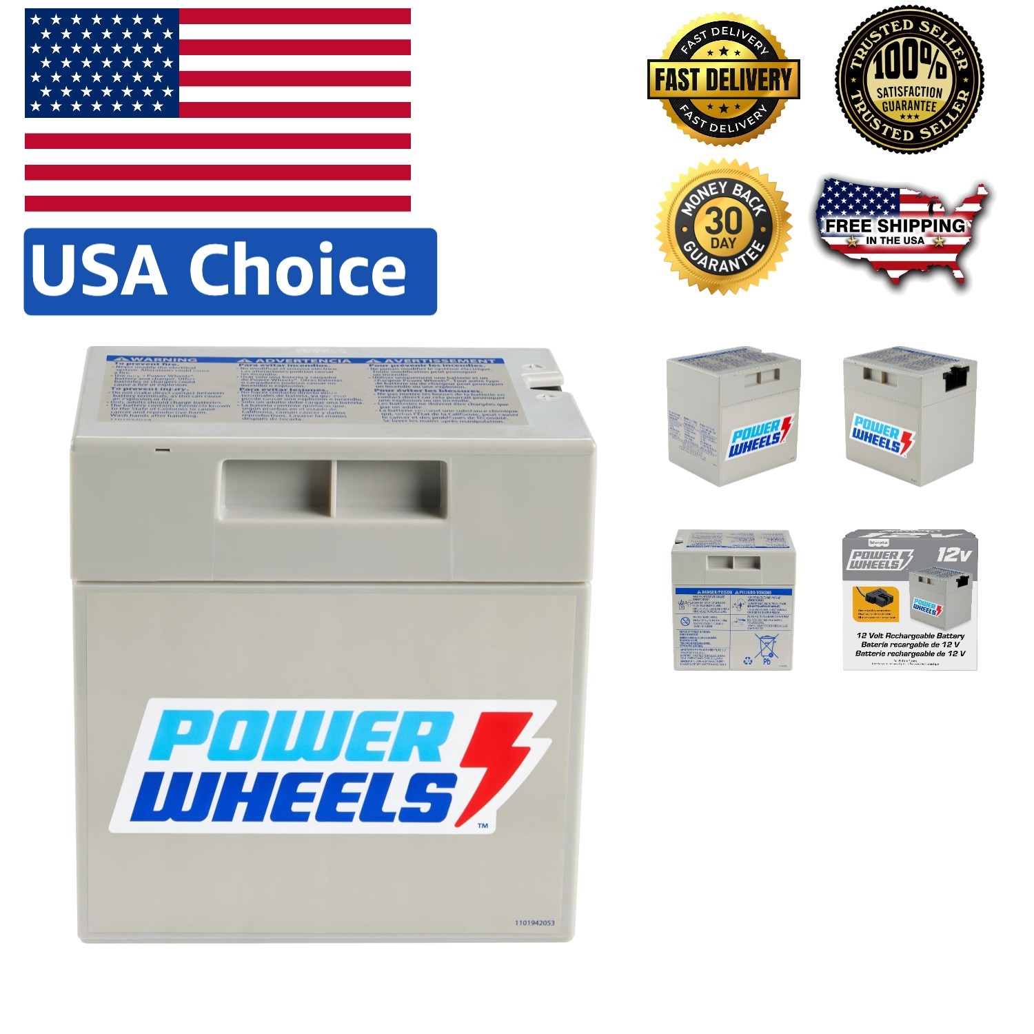 Keep Adventures Rolling: 12-Volt Rechargeable Battery for Preschool Ride-Ons