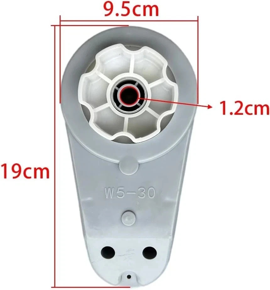 24 Volt RS775 High-Speed Motor Gearbox for Power Wheels Motor Upgrade,18V-24V Hi