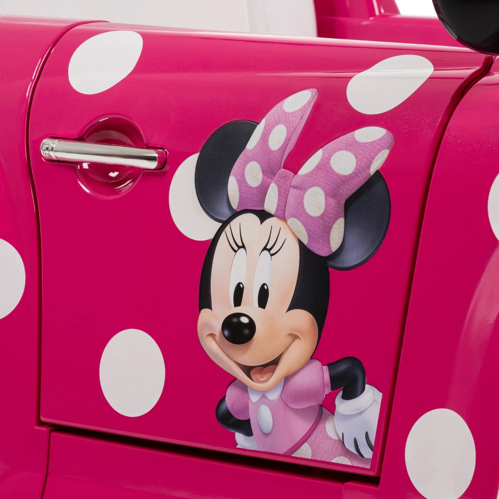Huffy Minnie Mouse 6V Battery-Powered Ride-On Car for Kids Ages 3+