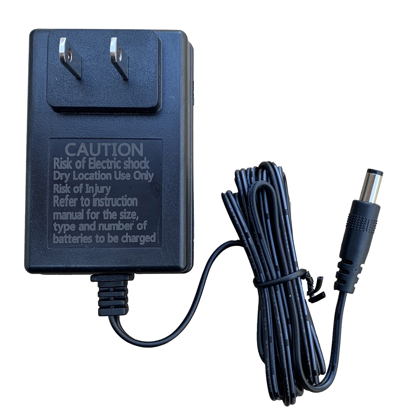 6.0V 0.5A Battery Charger for Ride On Toys Kids Car,SL06-04-06 6…