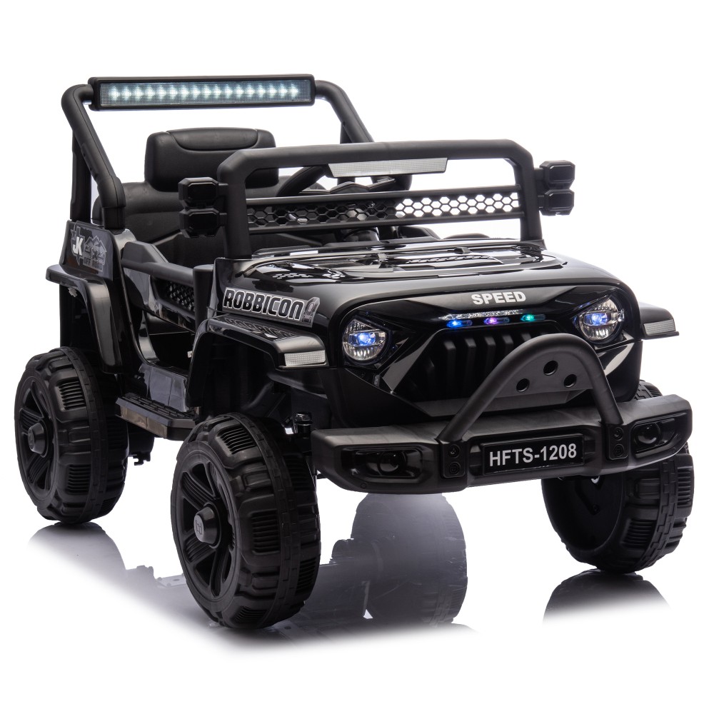 12V Kids Ride On Electric Truck Car W/Parents Control,2WD,Four-wheel suspension