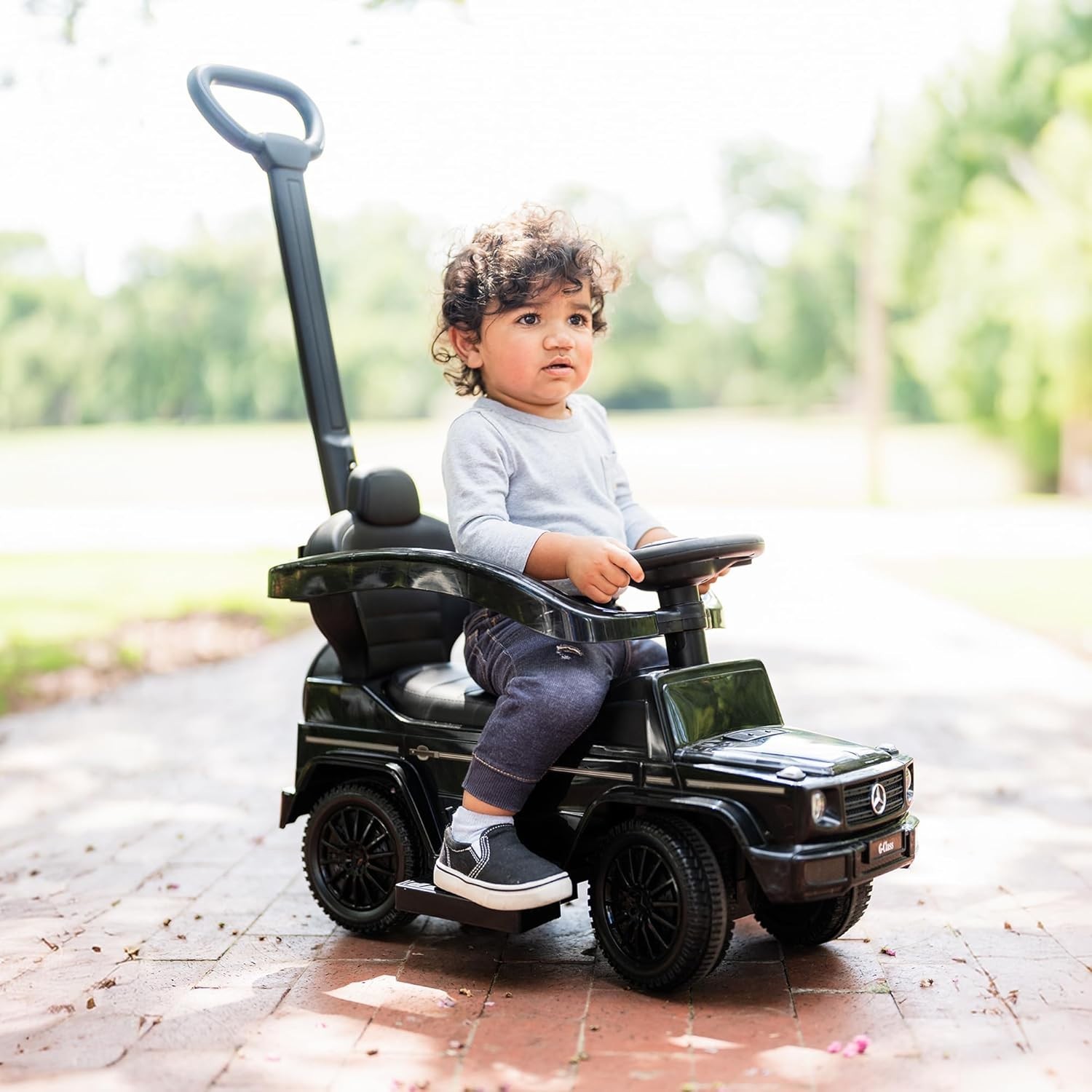 Mercedes G-Wagon Kids Push Car 3-in-1 for 1-3 – Playful Outdoor Fun