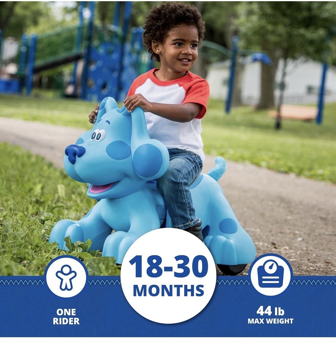 New Blues Clues Snack Time Ride-On Toy 18-30 Months Rechargeable Battery Kids 6v