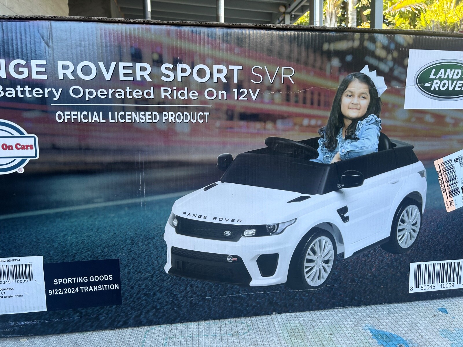 Best Ride on Cars 12V Range Rover Powered Ride-On – White