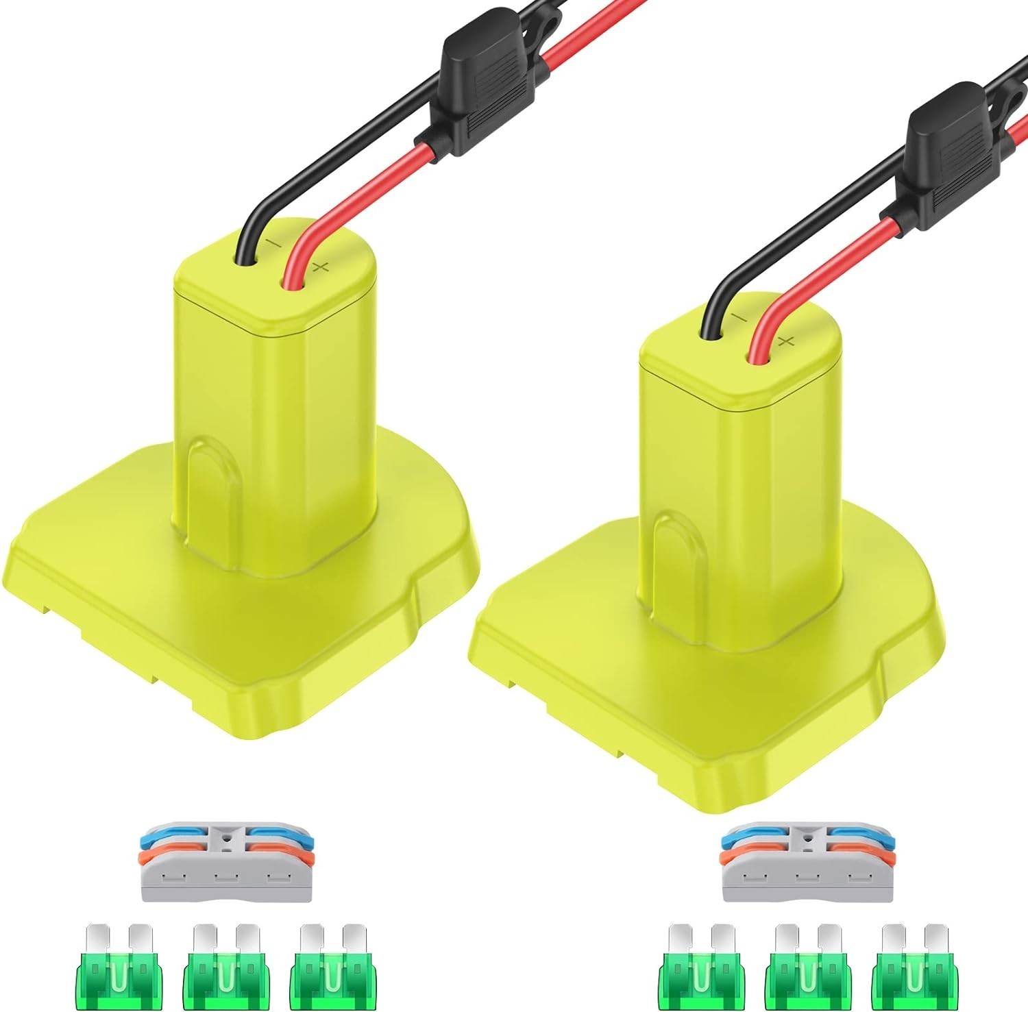 2-Pack Ryobi 18V Battery Adapter for Power Wheels – Upgrade Your Ride-On Toys