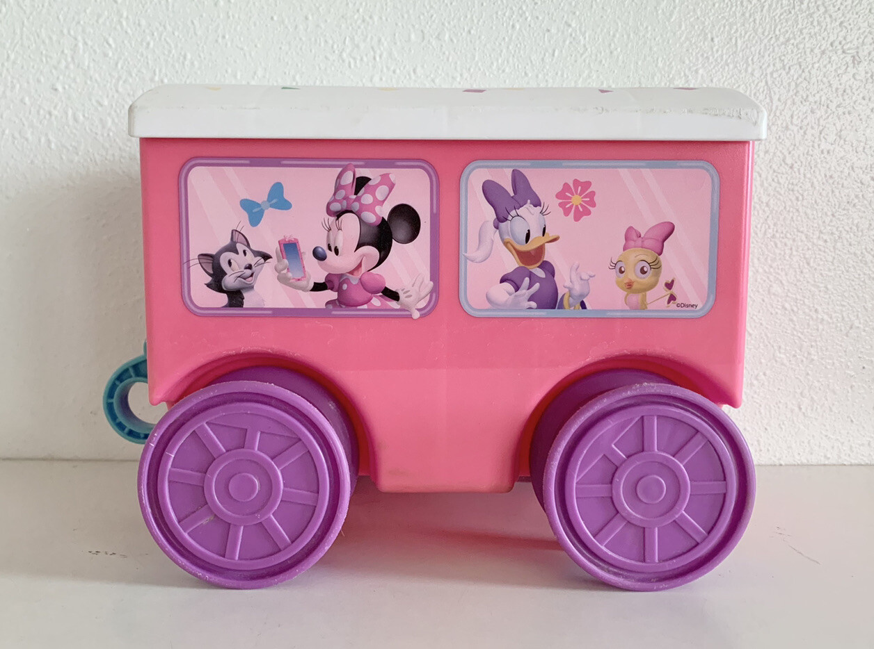 Disney Junior Minnie Train And Tracks – 6v Battery – Charger Not Included
