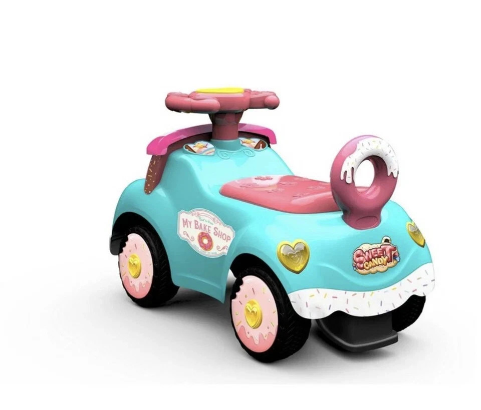 UP AND GROW BAKE SHOP RIDE ON FOR TODDLER GIRLS 12 MONTHS 3 YEAR OLD – BLUE/PINK