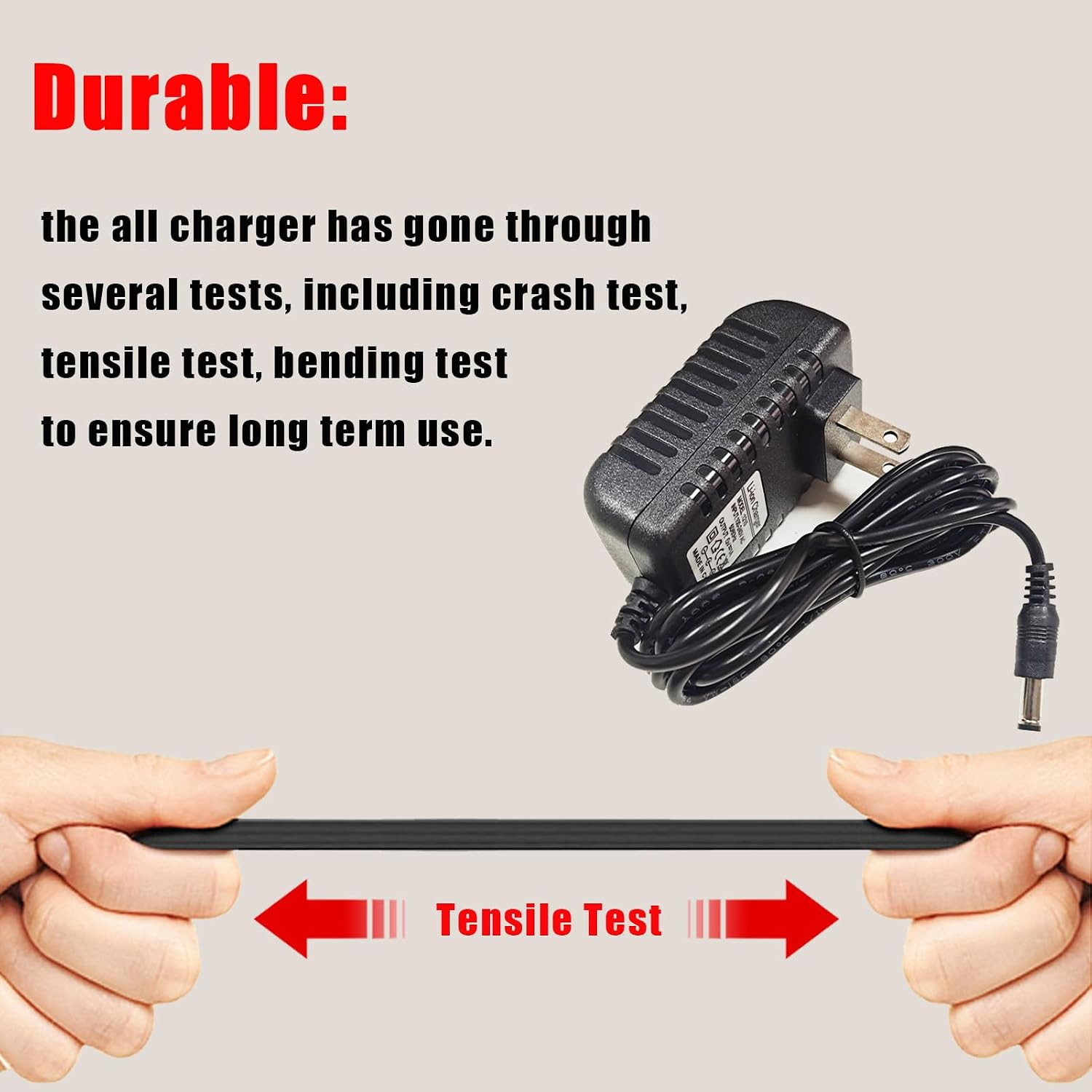6V Charger for Kids Ride on Toys Car, 6 Volt Battery Charger Replacement for Kid
