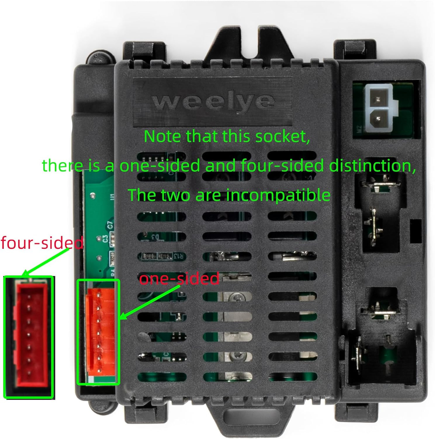 Replacement Control Box for Children’S Electric Cars, RX23 Model Compatible