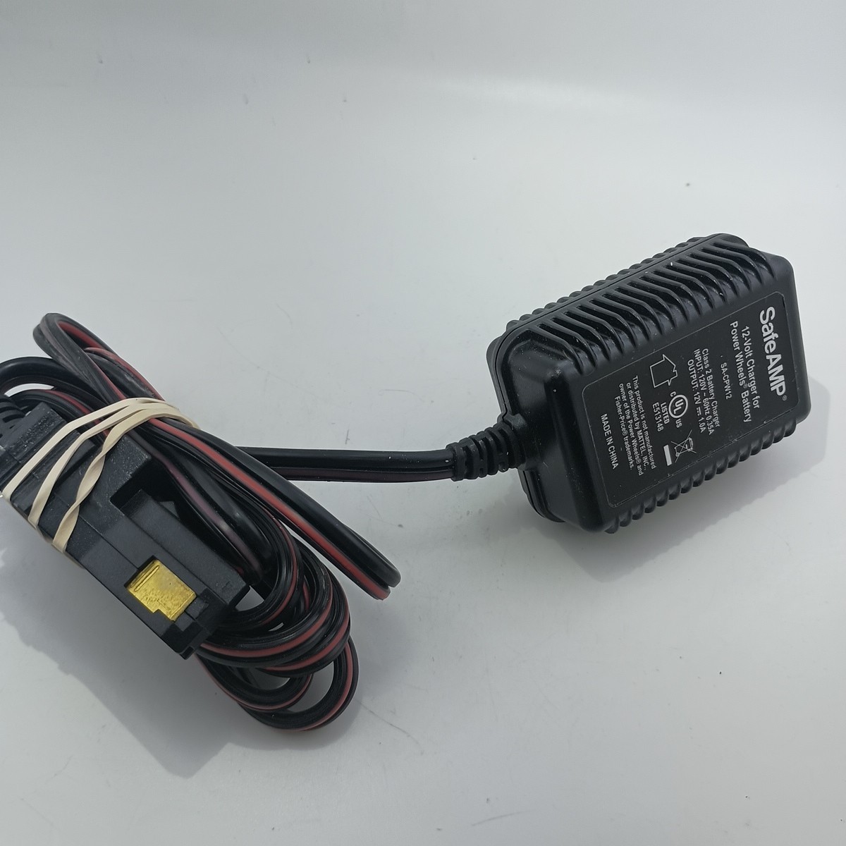 #J) Power Wheels 12V Battery Charger – SafeAMP SA-CPW12