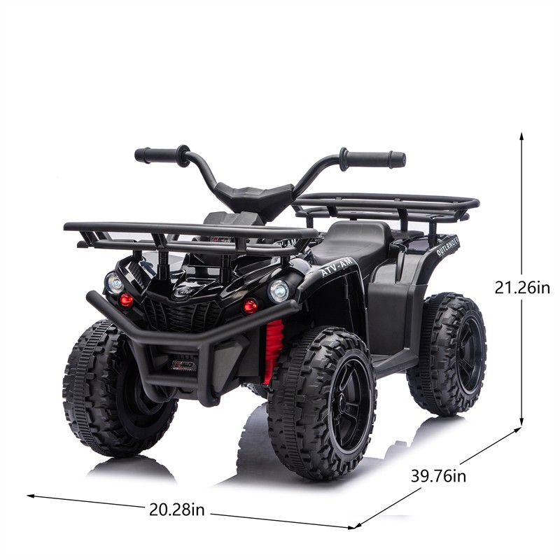 24V 80W*2 Electronic Kids Ride On Toy ATV w/Off-Road Vehicle for Kids Aged 3-5