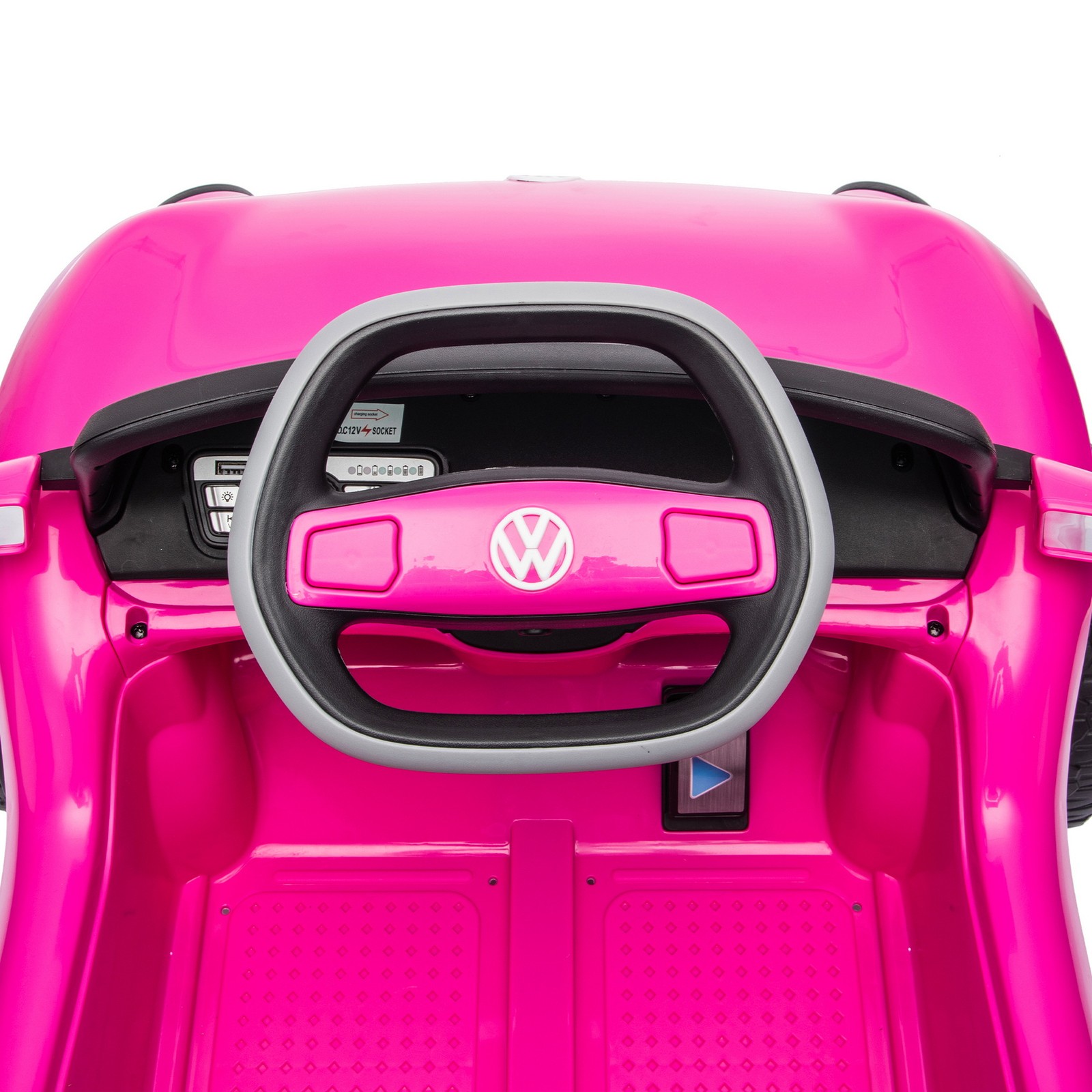Licensed VW Volkswagen Beetle 12V Kids Toy Ride on Car Parental Remote LED Music