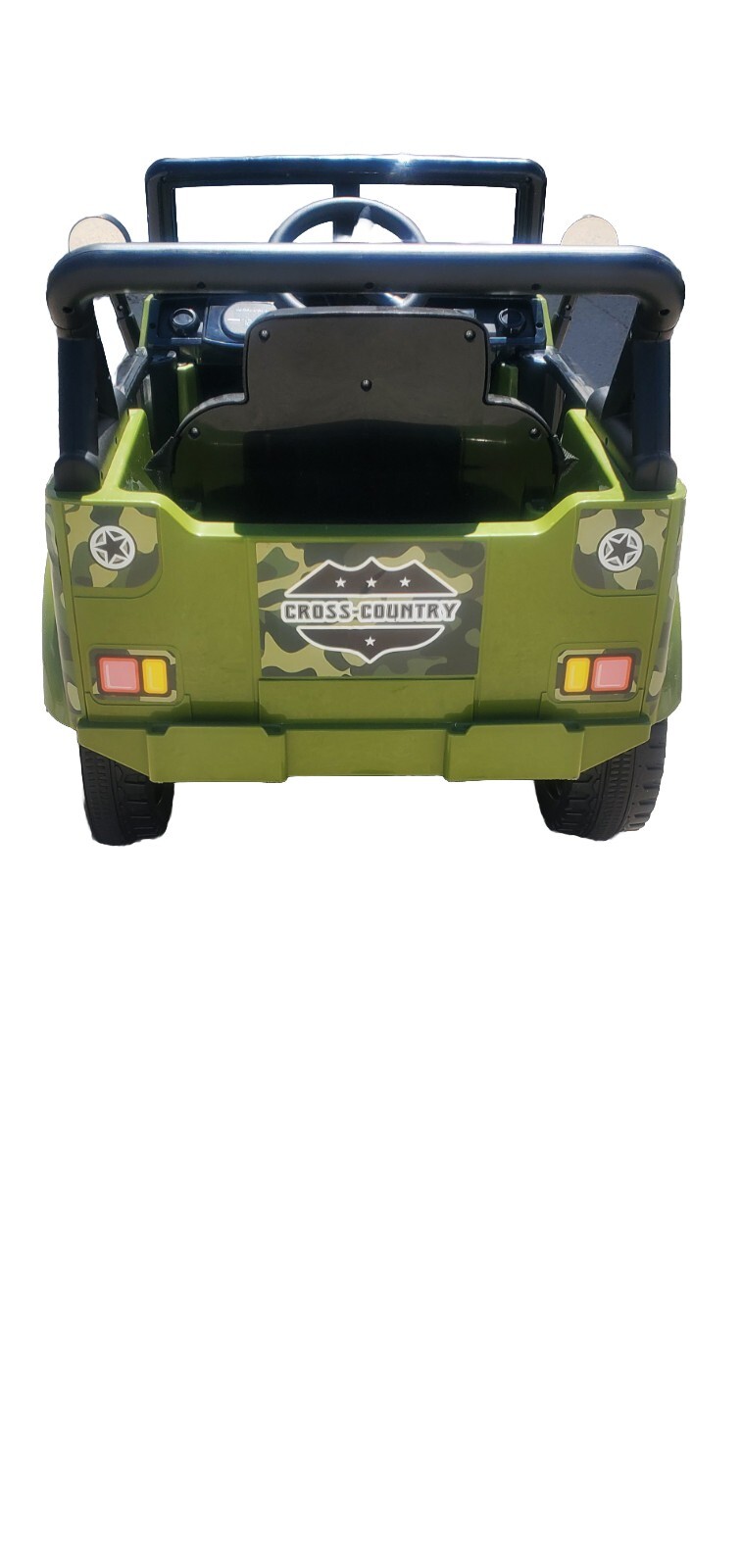 TOBBI 12V Kids Ride On Truck Motorized Cars for Kids LED Headlights 3 to 6 years