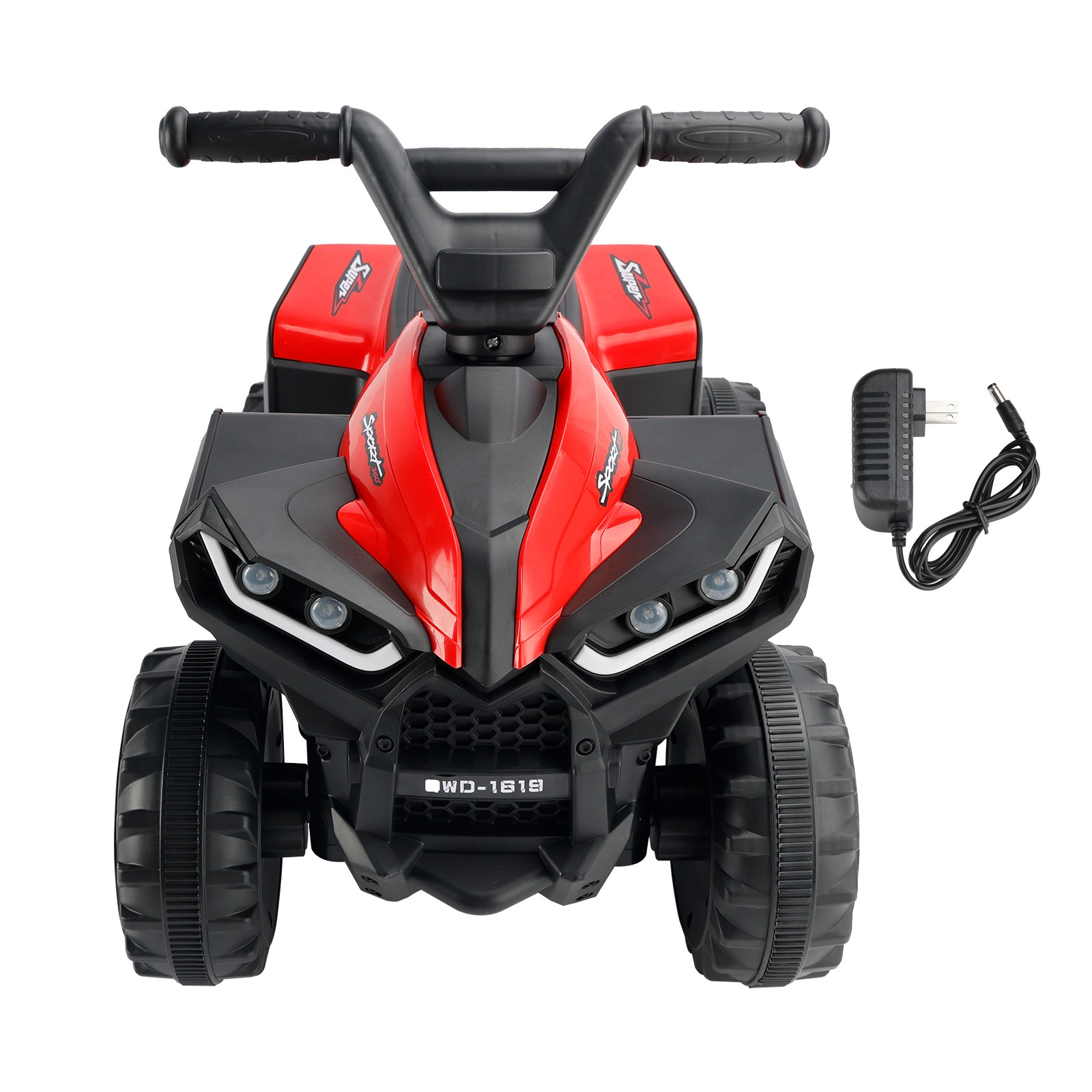 12V Ride On Atv Car For Kids Electric Toy Off-Road 4 Wheeler Quad Children Car✔️