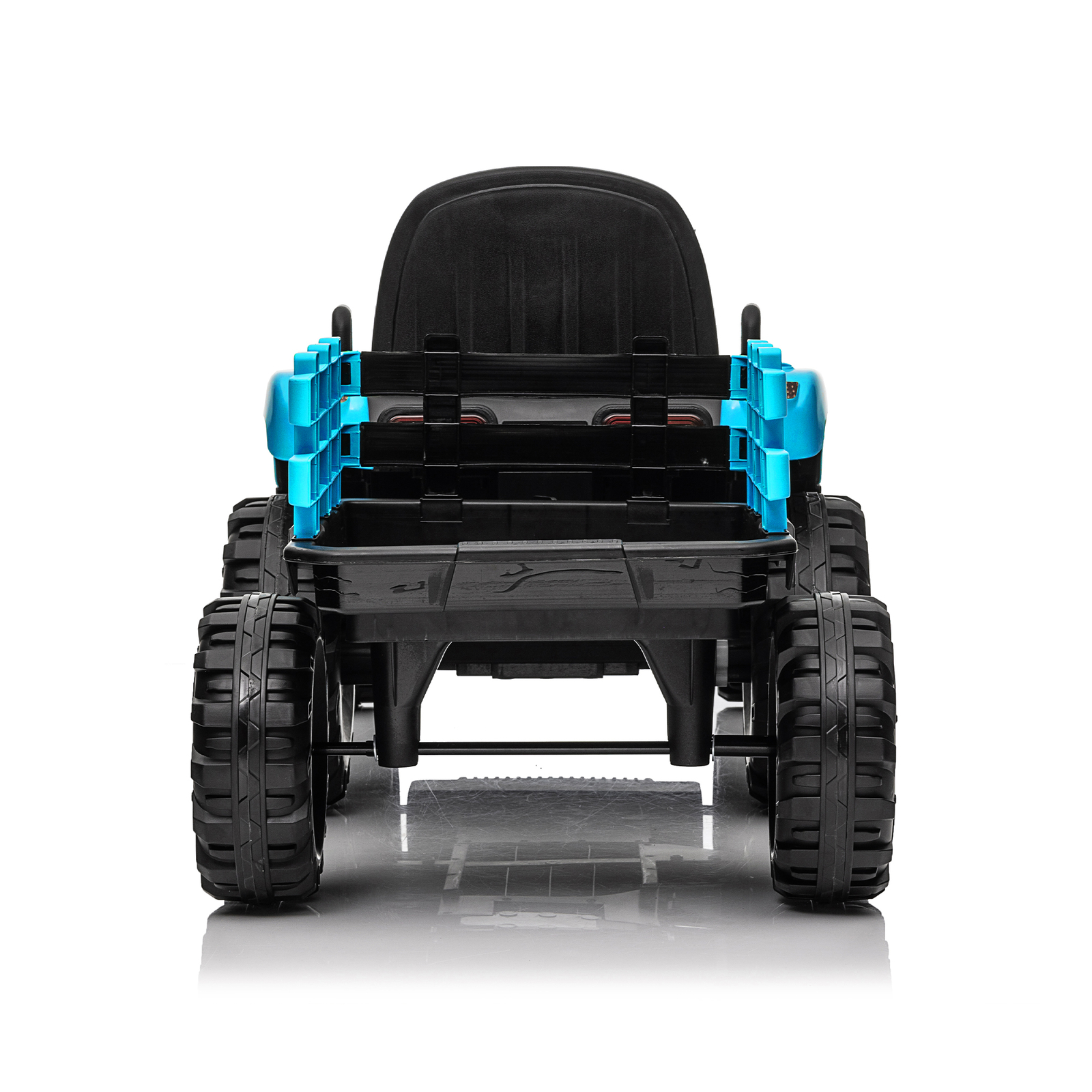24V 400W Ride on Tractor W/ Trailer Remote Control Electric Car for Kids Ages 3+