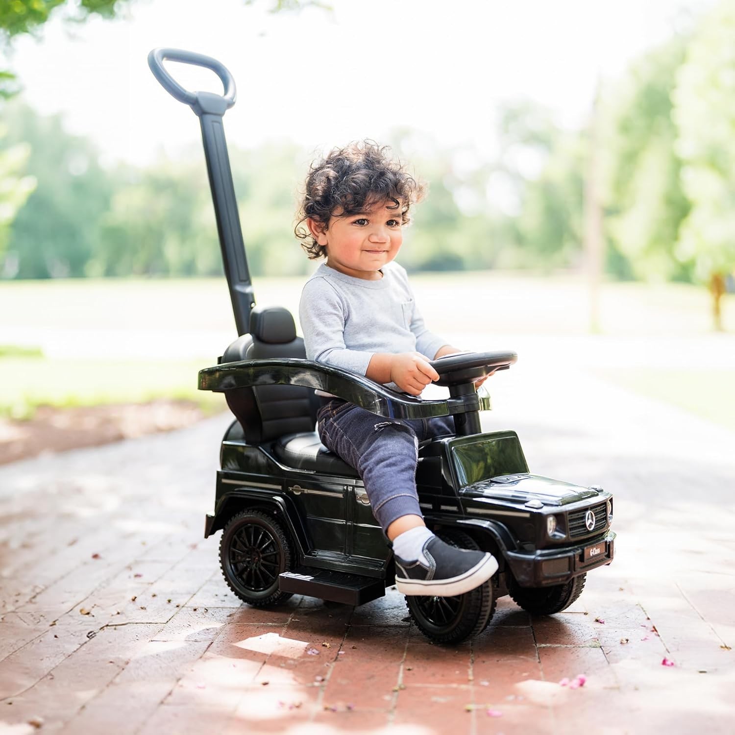 Mercedes G-Wagon Kids Push Car 3-in-1 for 1-3 – Playful Outdoor Fun
