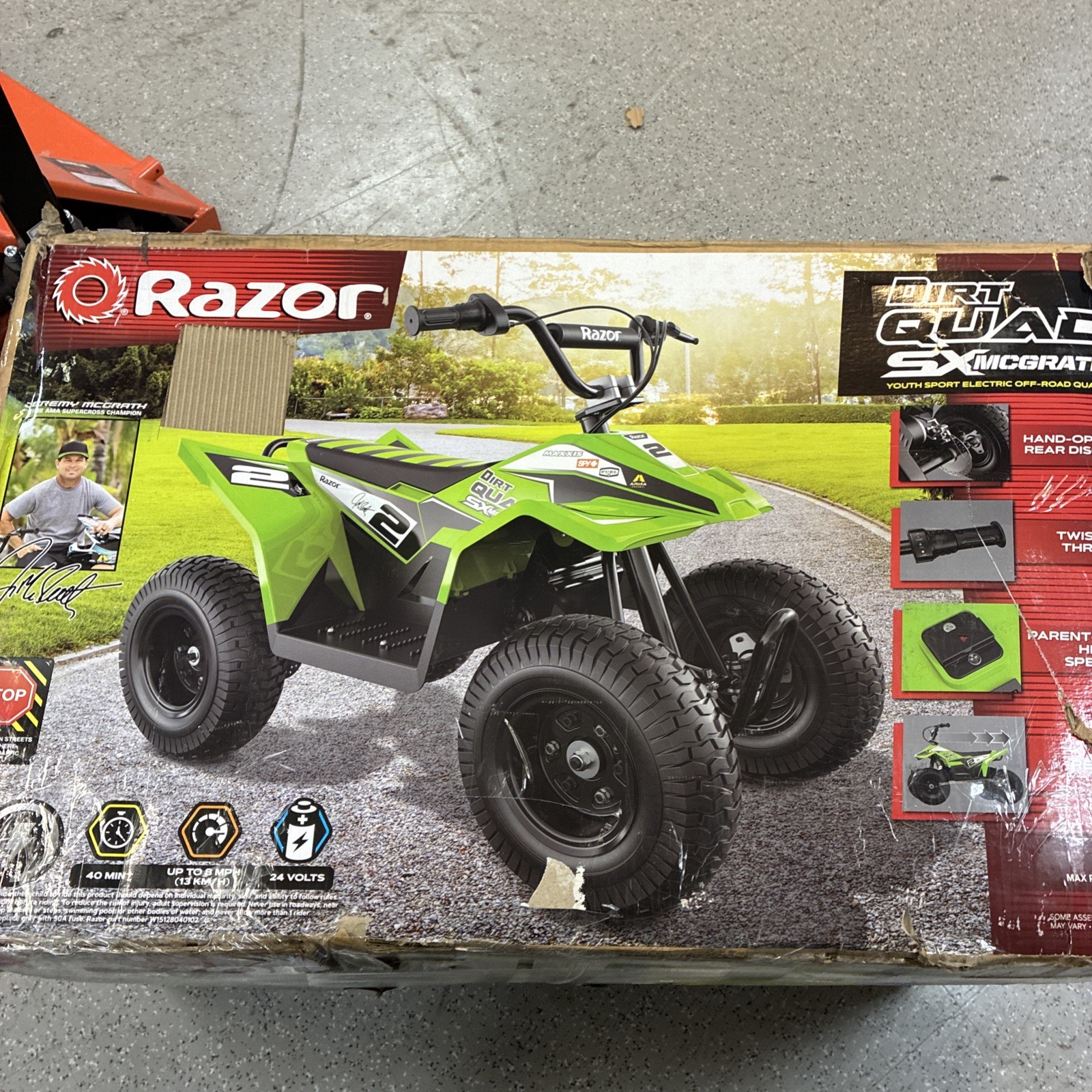 Razor SX McGrath Riding Toys – Green