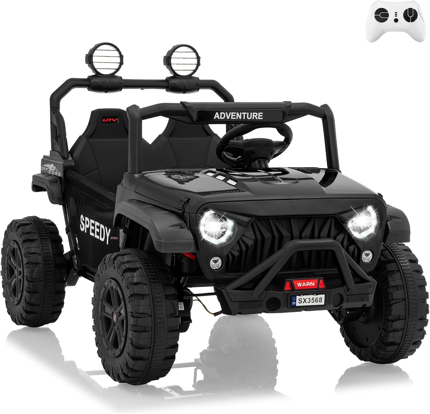 2 Seater Ride on Car for Kids 24V with Remote Control, 24V Ride on Toy,Fast 4.97