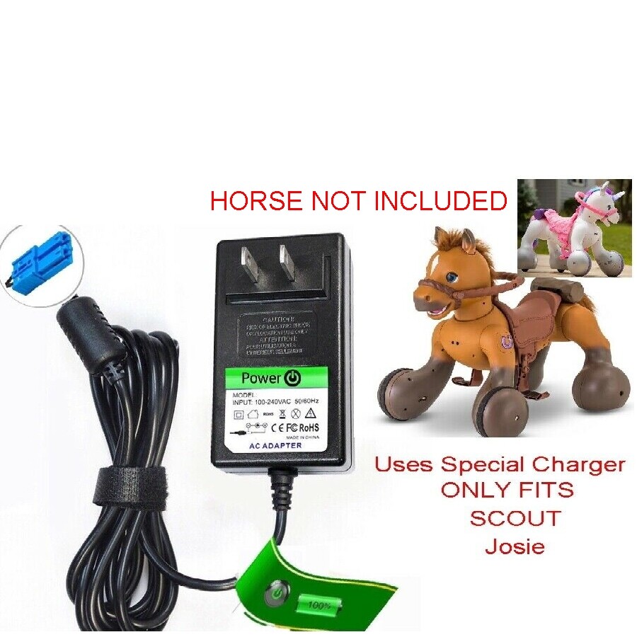 12V Charger ONLY for Scout Josie Pony Rideamal Kid Trax Ride Animal Rideanimal