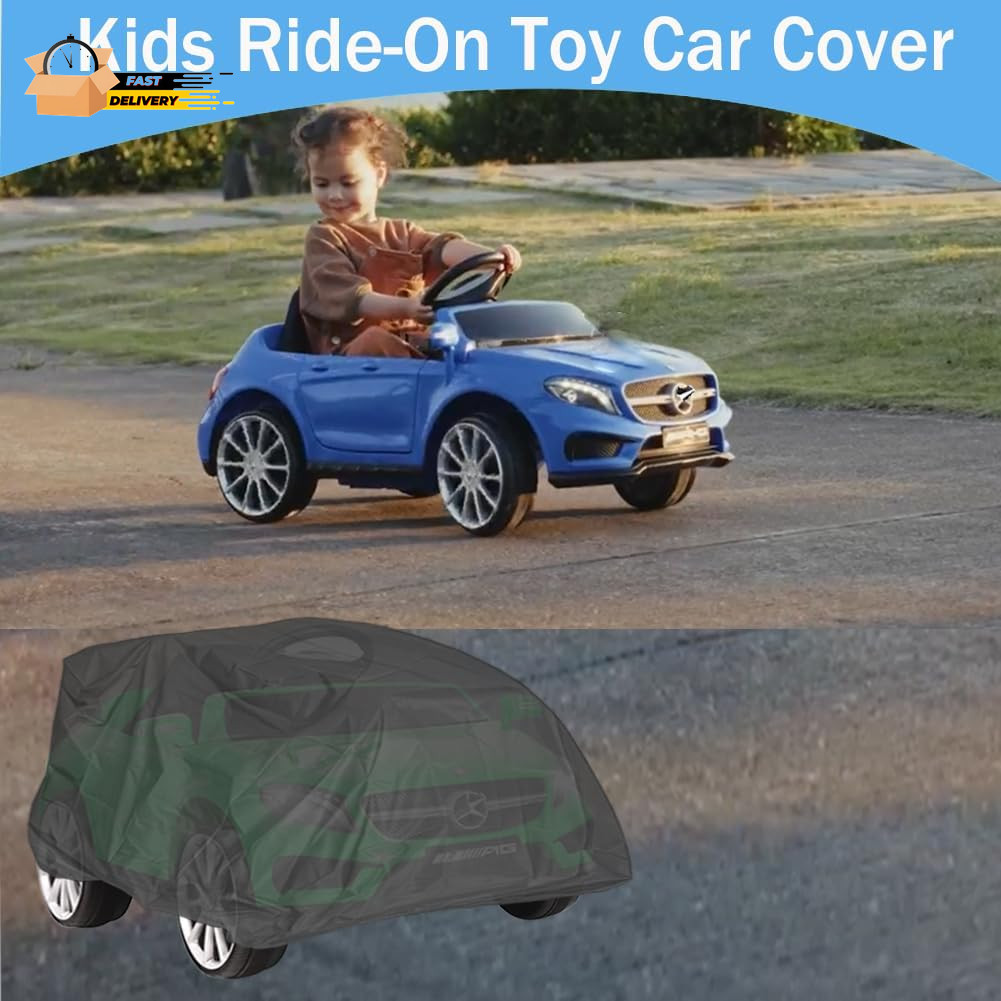 Kids Ride-On Toy Car Cover, Waterproof Kids Car Cover for Large Ride on Truck T