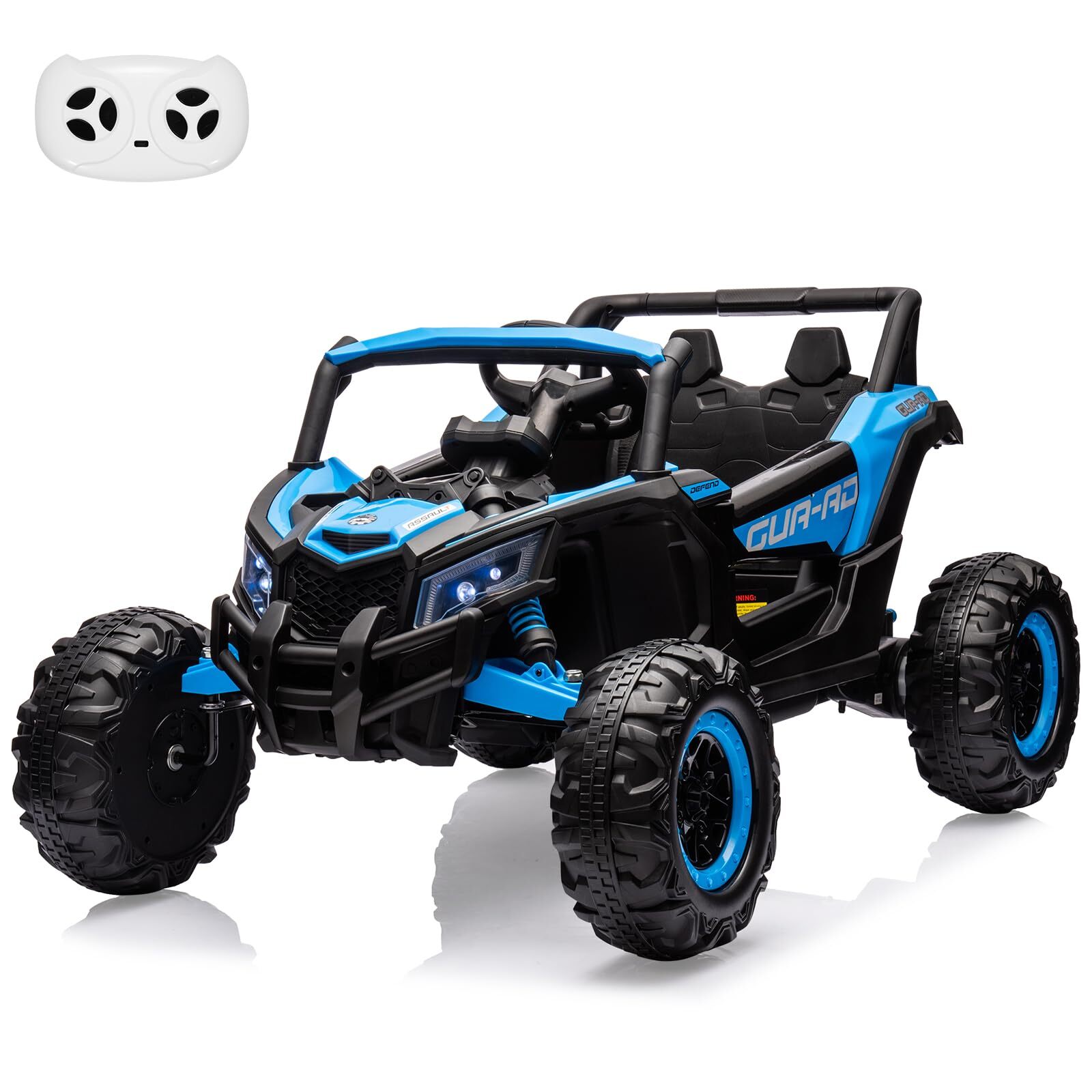 24V Kids UTV Ride on Car with Remote Control Battery Powered 4 Wheeler Off-Road