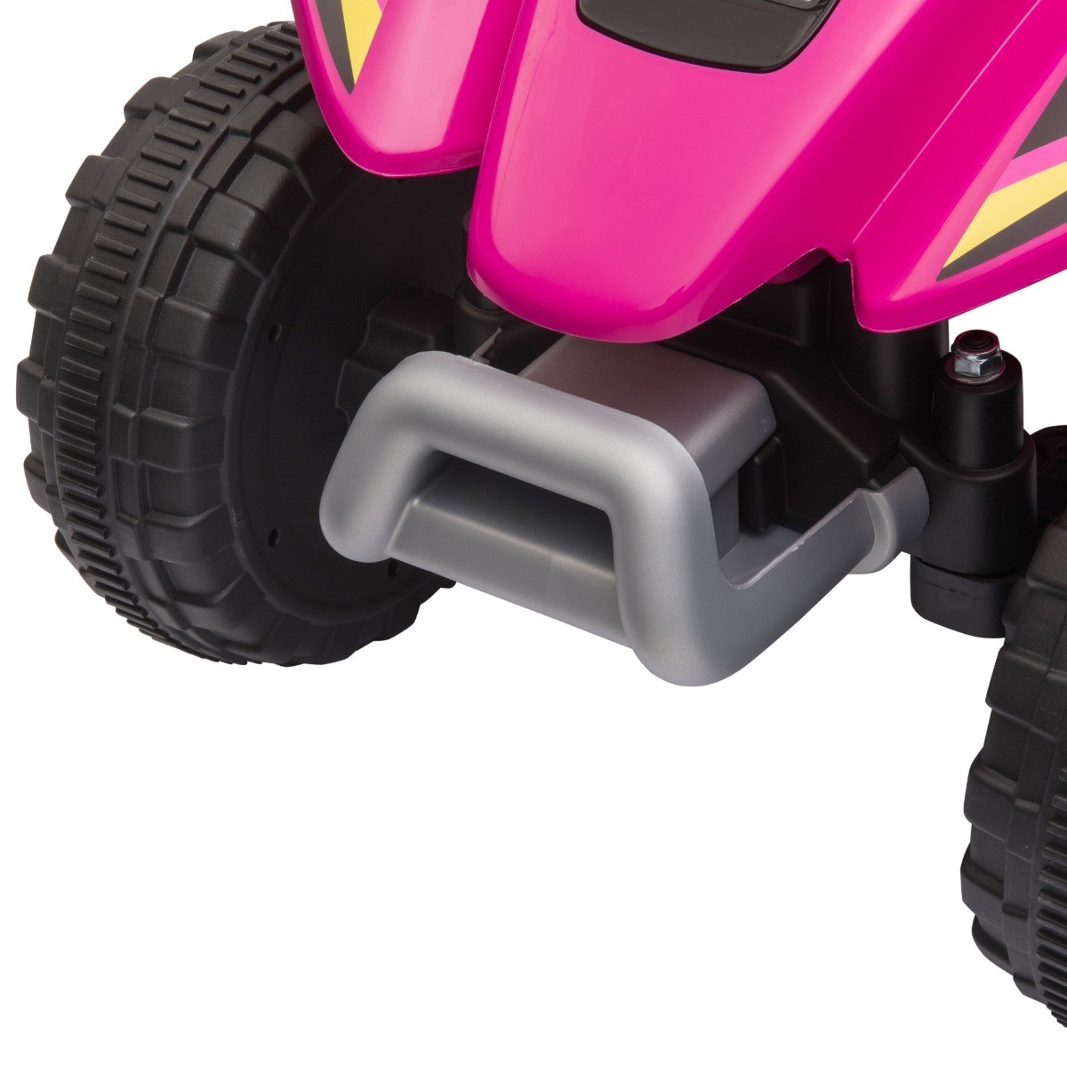 6V Kids Electric Ride on Car with Big Wheels 18-36 Months Old Pink