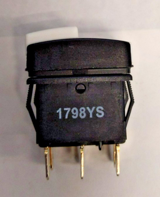 Power Wheels 6 Prong Push Button Part #00801-17736