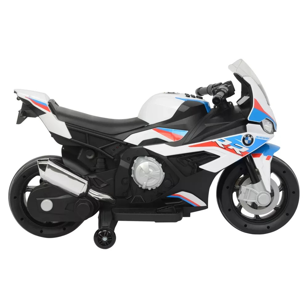 Best Ride on Cars BMW S1000RR 12V Ride-On Motorcycle Kids w/ Training Wheels