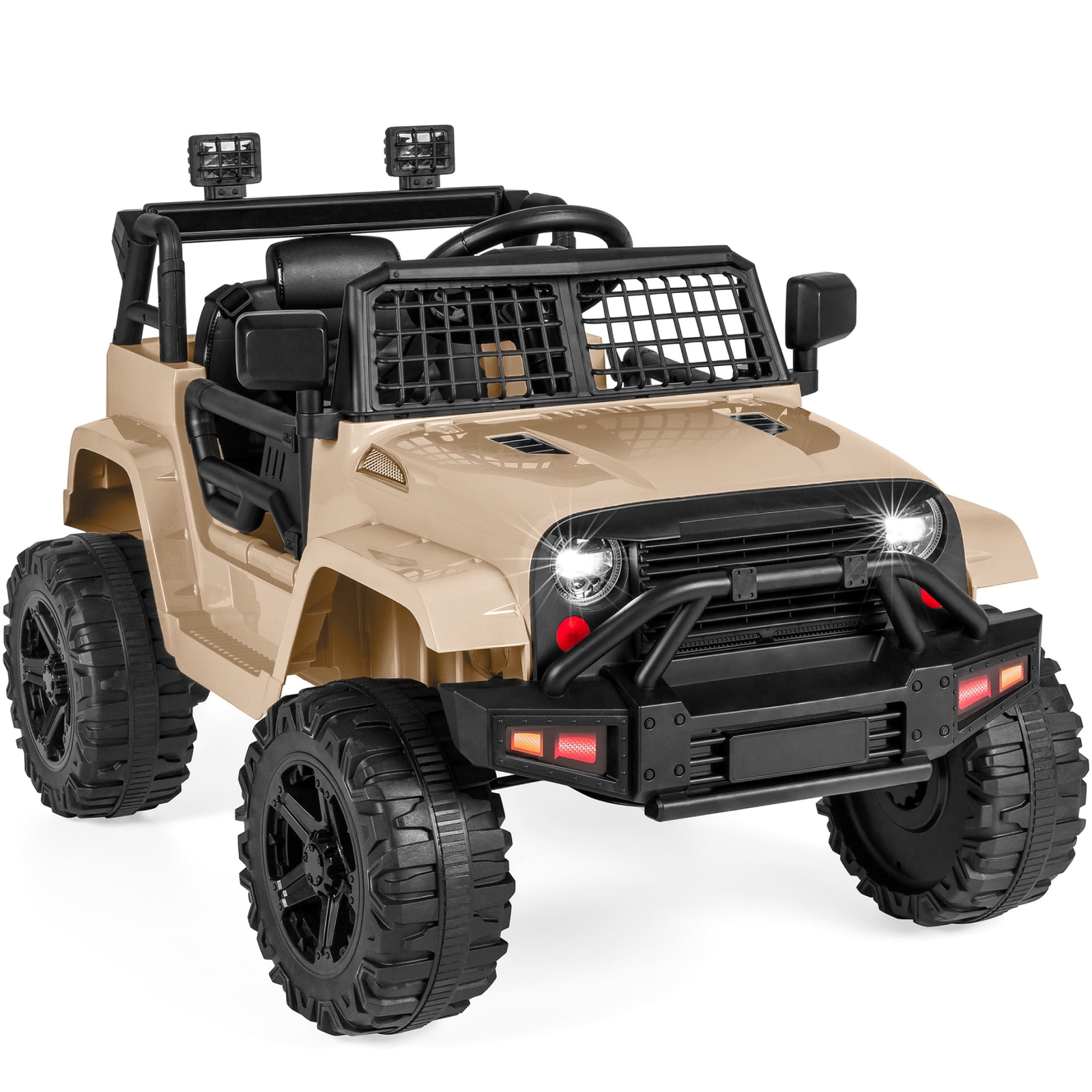 Kids Ride On Car Toy Electric 12V Battery Jeep USB Bluetooth Remote Control