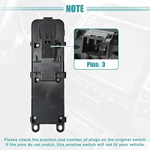 Front Left Window Switch for Land Rover Discovery Sport 2014-2015 LR085483