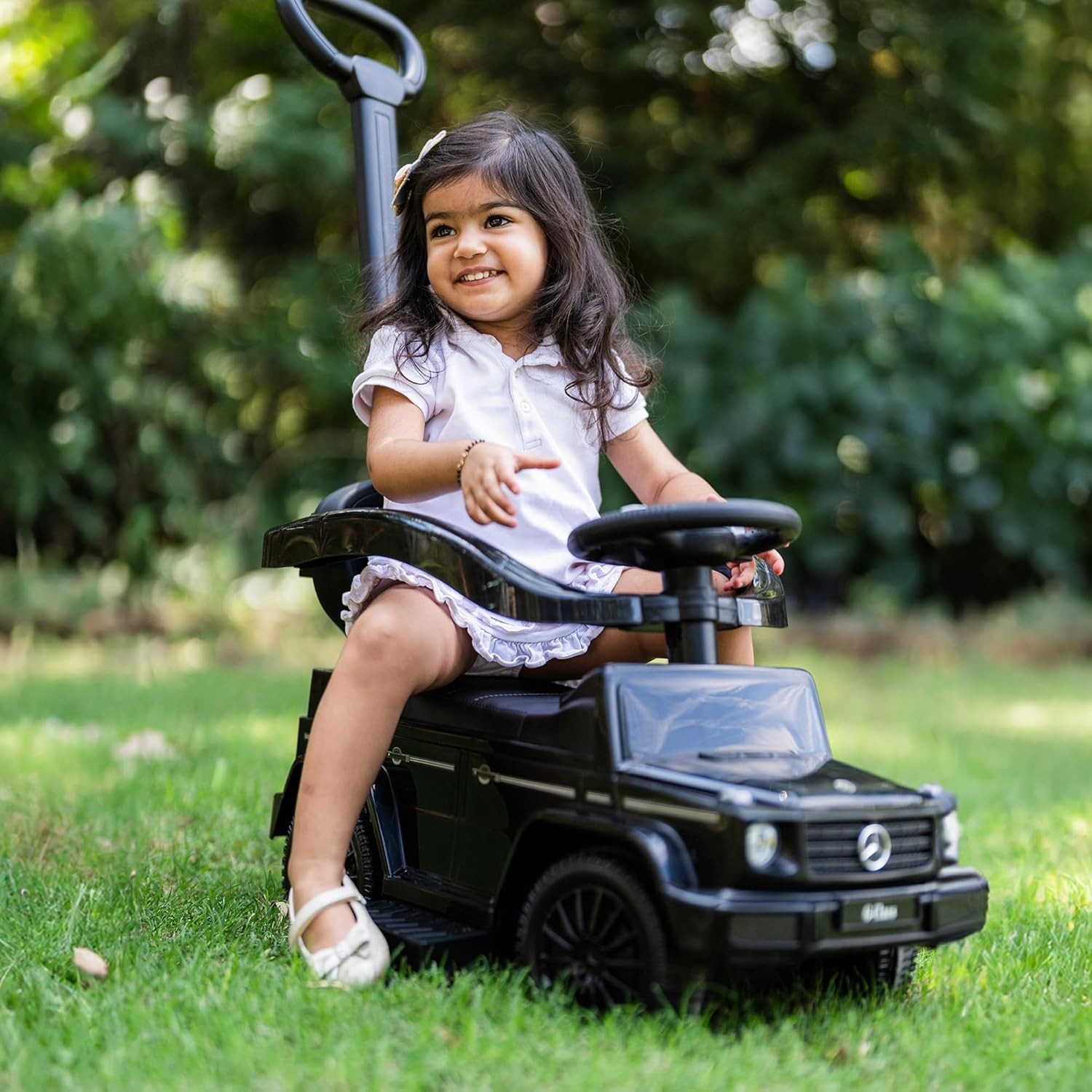 Mercedes G-Wagon Kids Push Car 3-in-1 for 1-3 – Playful Outdoor Fun