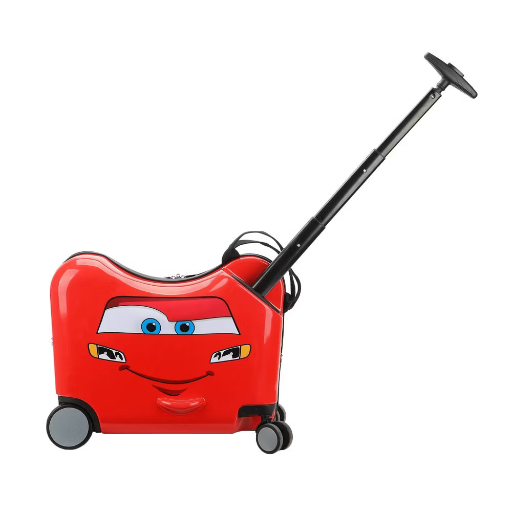 Disney Cars Carry On Spinner Hardside Ride On Suitcase – Red