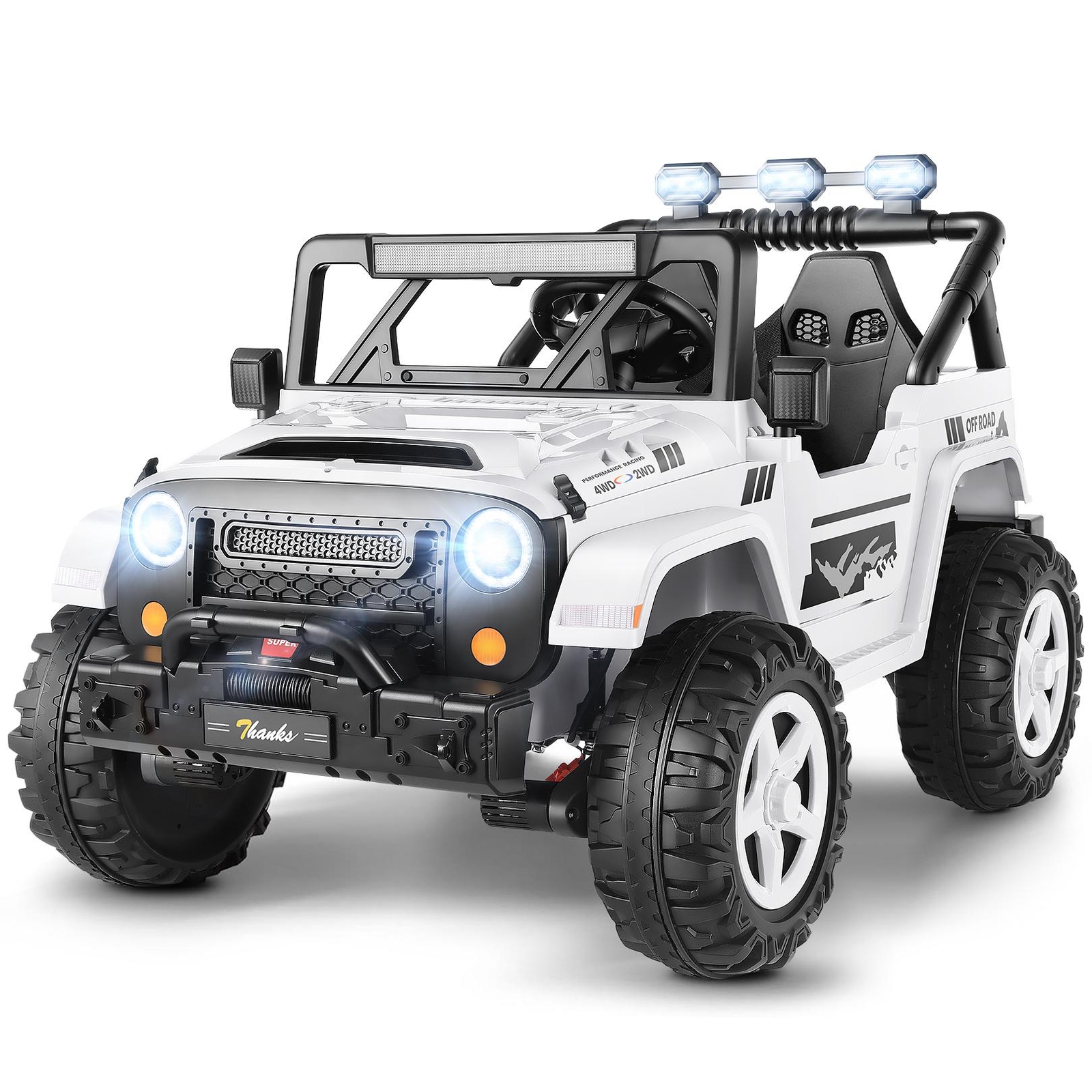Ride On Car 24V 2WD/4WD Electric Car 4x4Off-Road Battery Powered with Remote