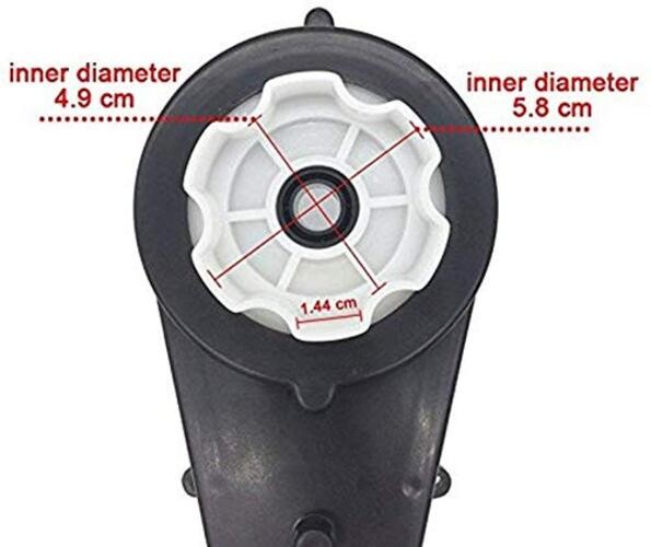 24V 30000RPM Gearbox with High Torque 24V DC Motor for Kids Ride on Car SUV