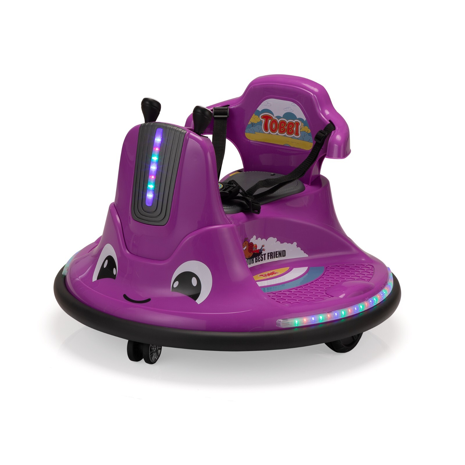 TOBBI Snail Bumper Car 12v Electric Kids Ride on Toy Battery Powered Vehicle