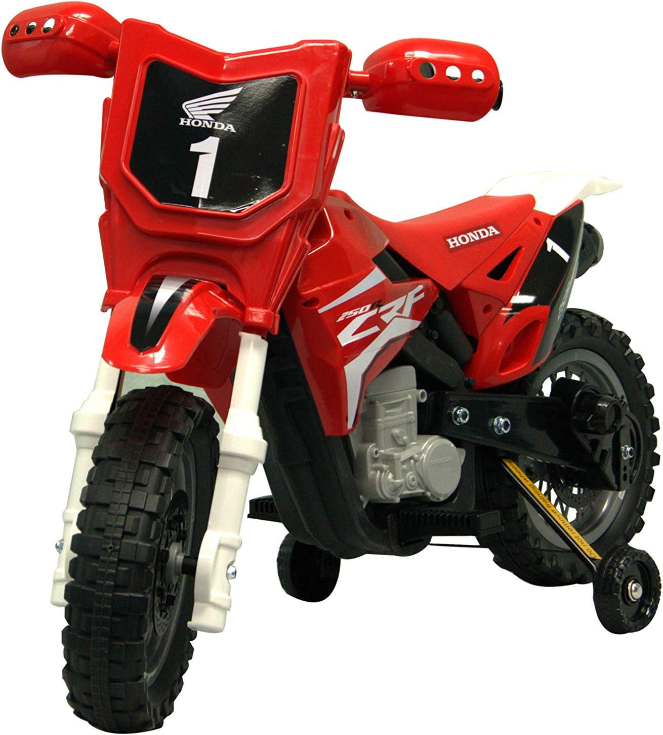 Honda CRF250R Dirt Bike for Kids Ages 3-8, 6V Battery Operated Electric Mini Roa