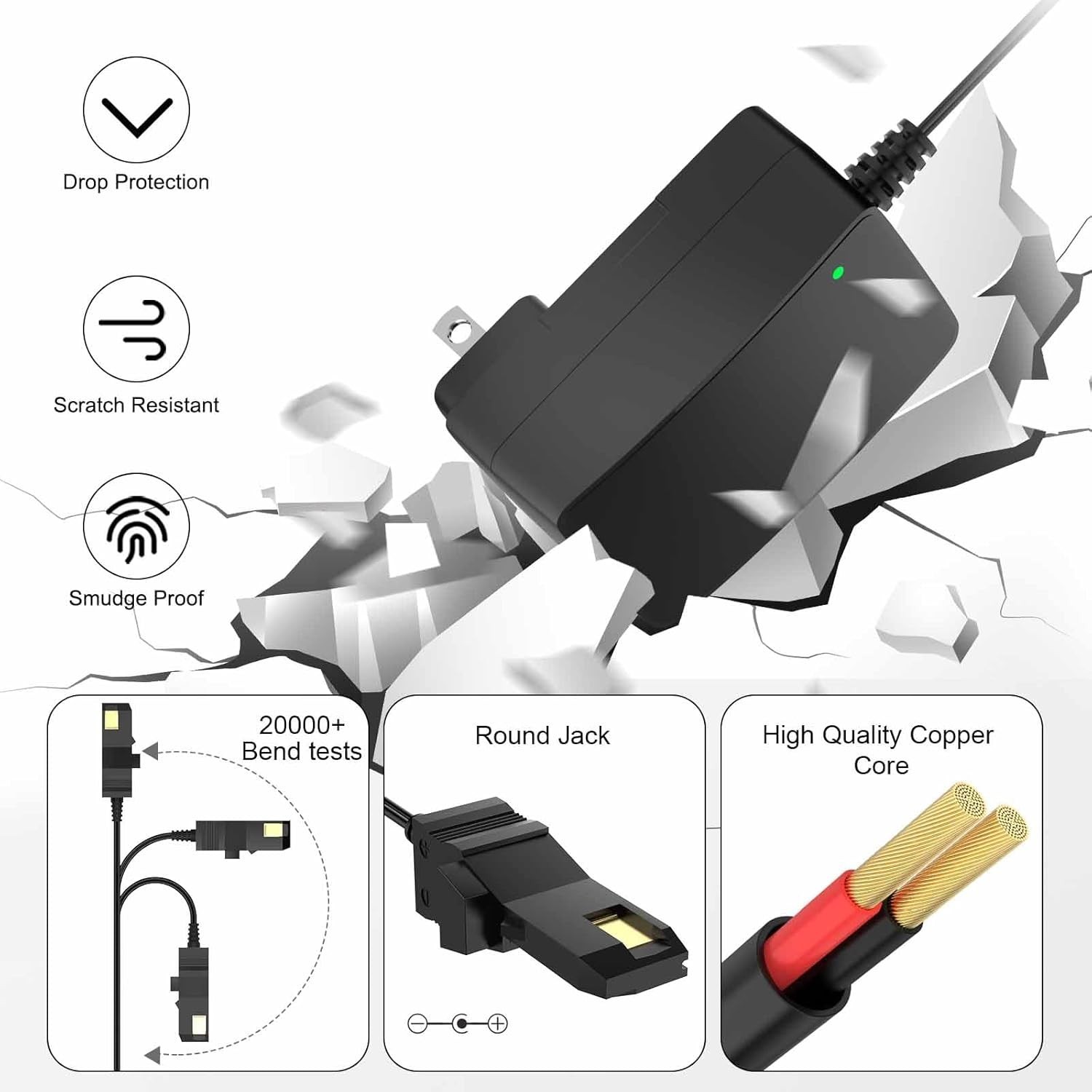 12V Charger for Power Wheels – Safe Replacement for Fisher-Price Ride-Ons