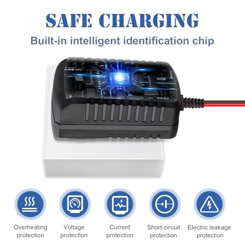 6V Charger for Kids Ride On Toy Cars 6 Volt Battery Charger for BMX X5 Kid