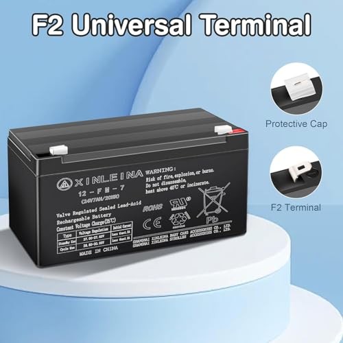24V 7AH Battery for 24 Volt Ride on Cars Toys, 24V 7Ah Rechargeable 7 Amps